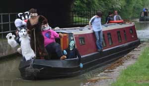 A boat full of furries